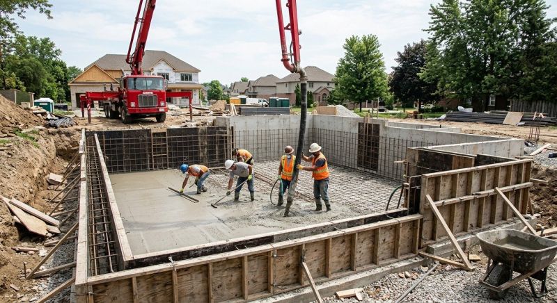 Basement Concrete Installation in Lafayette, CO