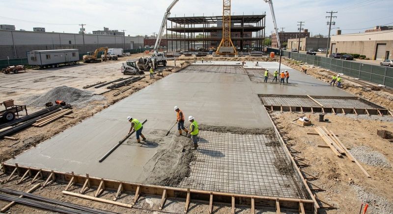 Commercial Slab Construction in Westminster, CO