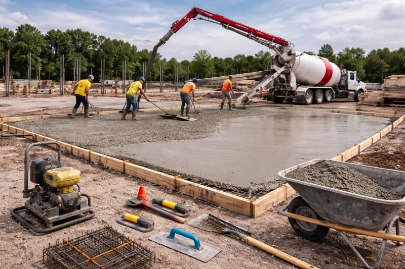 Commercial Slab Installation in Arvada, CO