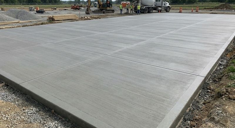 Commercial Slab Installation in Denver County, CO