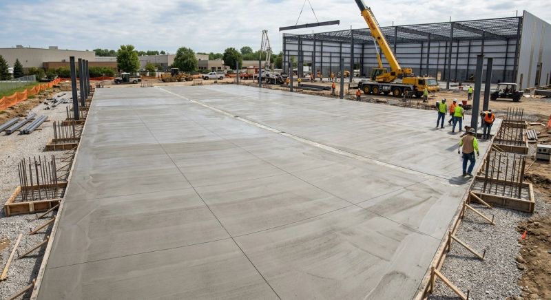 Commercial Slab Installation in Denver, CO