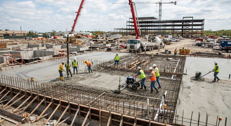 Commercial Slab Installation in Denver, CO