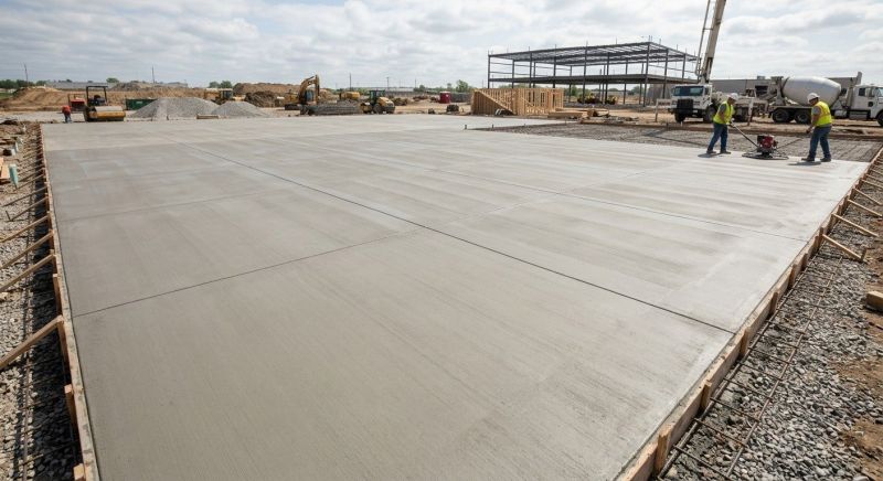 Commercial Slab Installation in Parker, CO