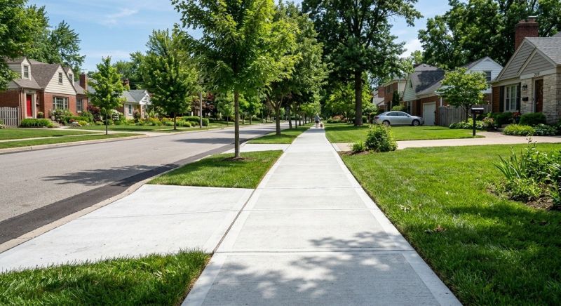 Concrete Path Installation in Denver, CO
