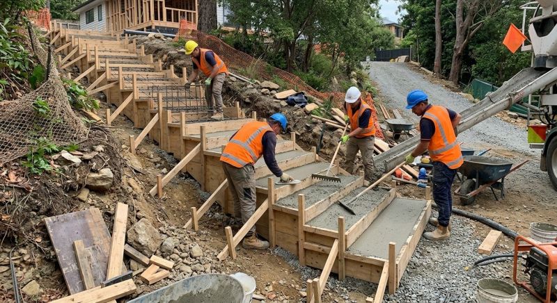 Concrete Stairs Installation in Aurora, CO