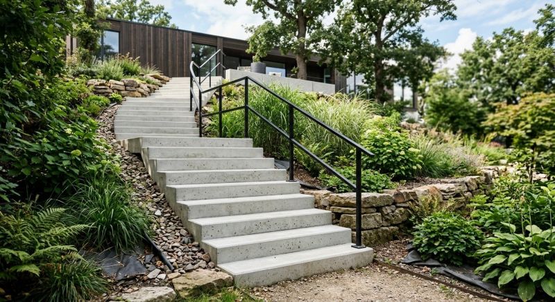 Concrete Stairs Installation in Commerce City, CO