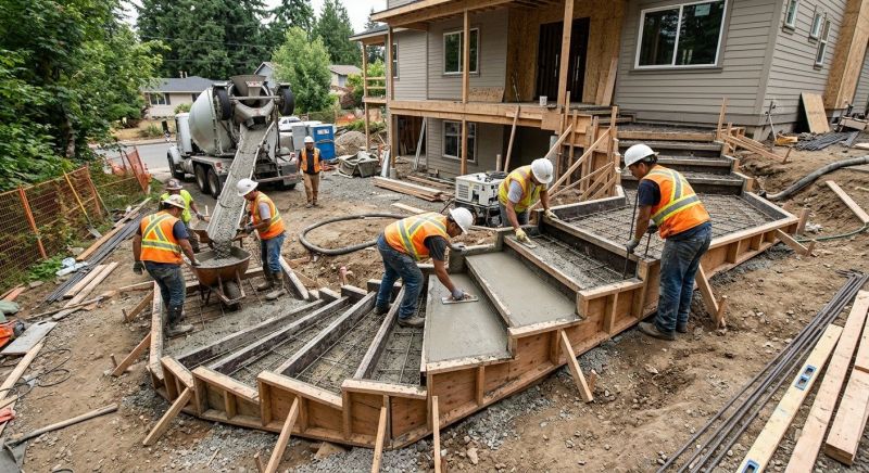 Concrete Stairs Installation in Littleton, CO