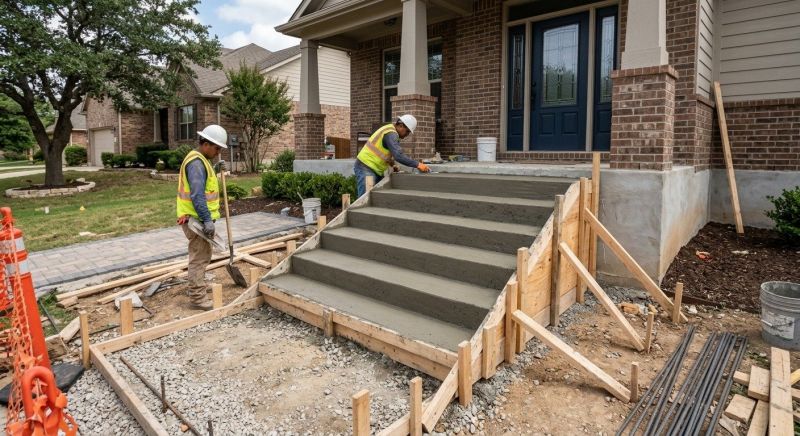 Concrete Stairs Installation in Morrison, CO