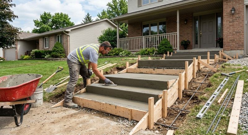 Concrete Steps Replacement in Brighton, CO