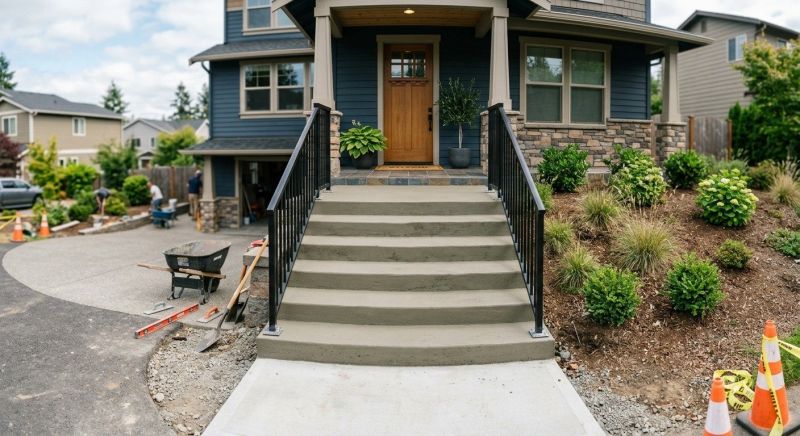 Concrete Steps Replacement in Parker, CO