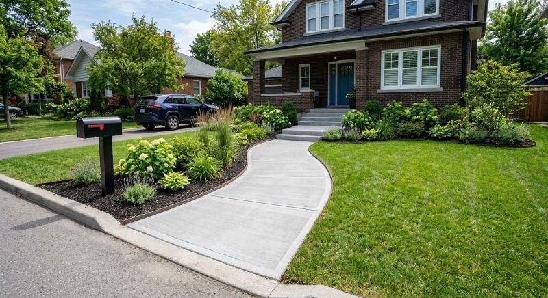 Concrete Walkway Installation in Denver County, CO
