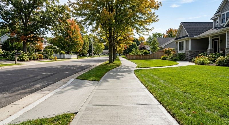 Concrete Walkway Installation in Littleton, CO