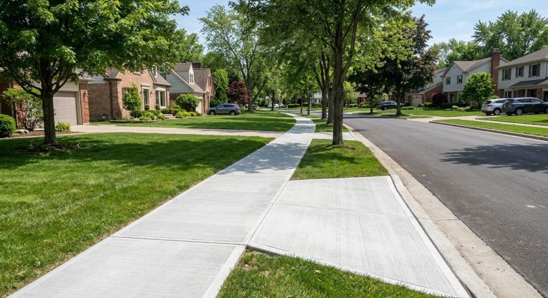 Concrete Walkway Installation in Parker, CO