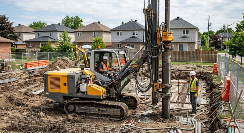 Deep Foundation Installation in Wheat Ridge, CO