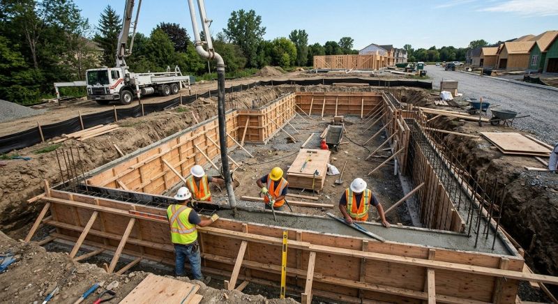 Foundation Construction in Douglas County, CO