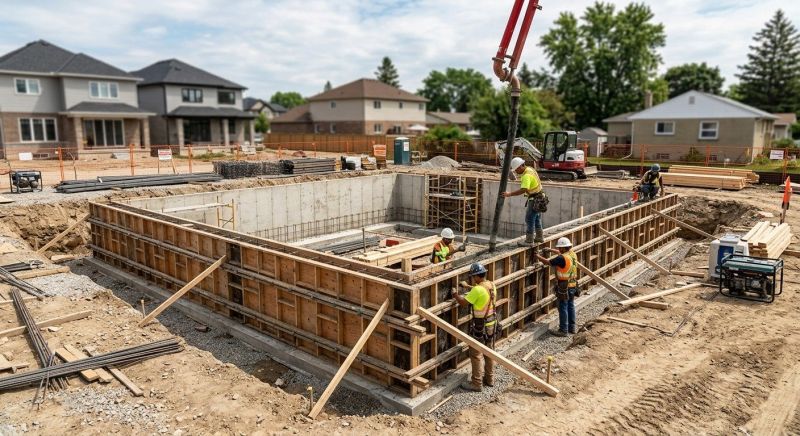 Foundation Construction in Wheat Ridge, CO