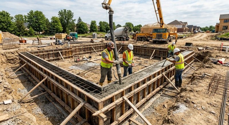 Foundation Wall Pouring in Boulder, CO