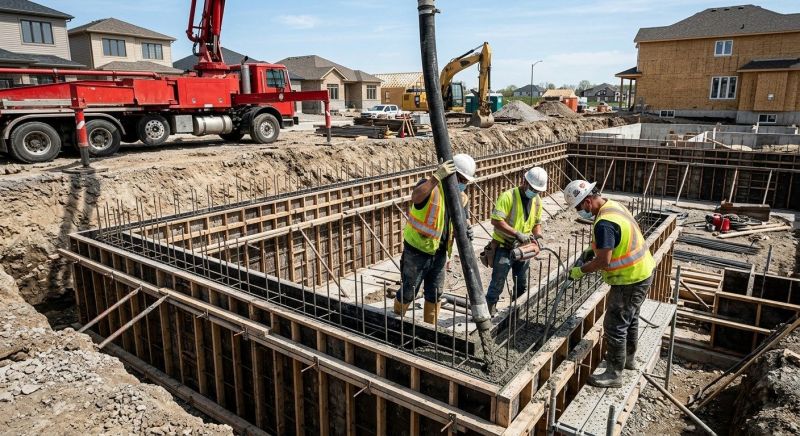 Foundation Wall Pouring in Denver, CO