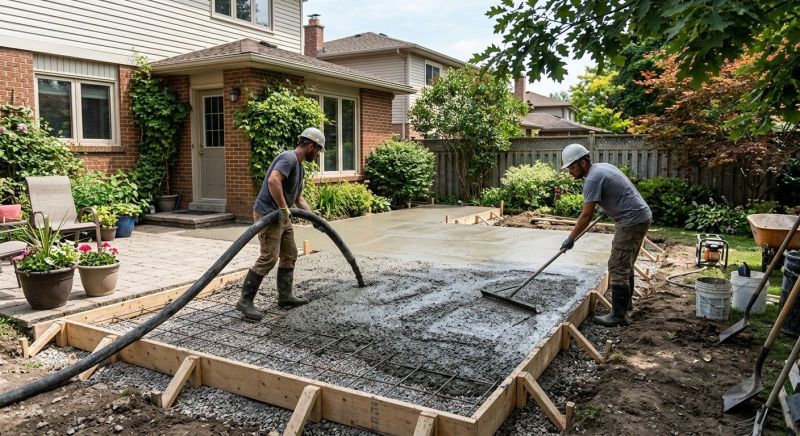 Patio Construction in Brighton, CO