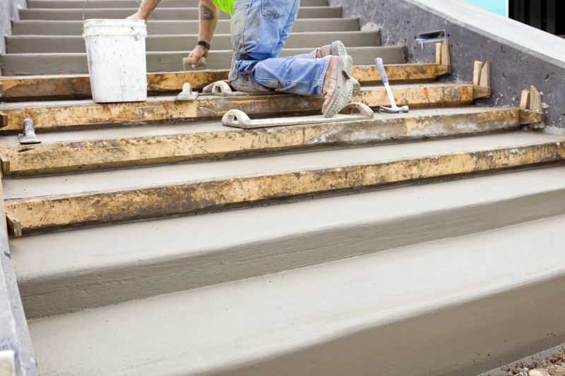 Poured Steps Installation in Morrison, CO