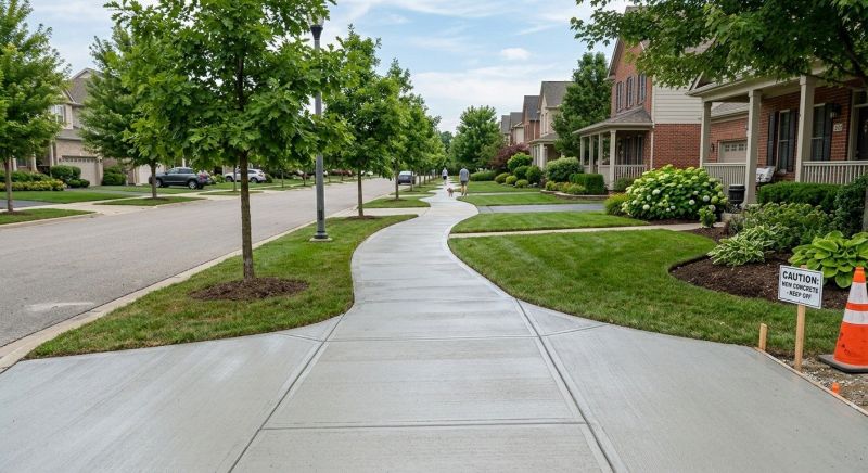 Sidewalk Construction in Aurora, CO