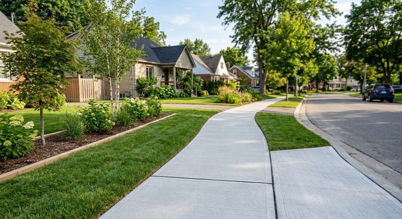 Sidewalk Construction in Castle Rock, CO