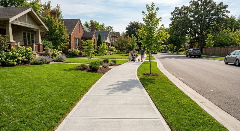 Sidewalk Widening in Denver, CO