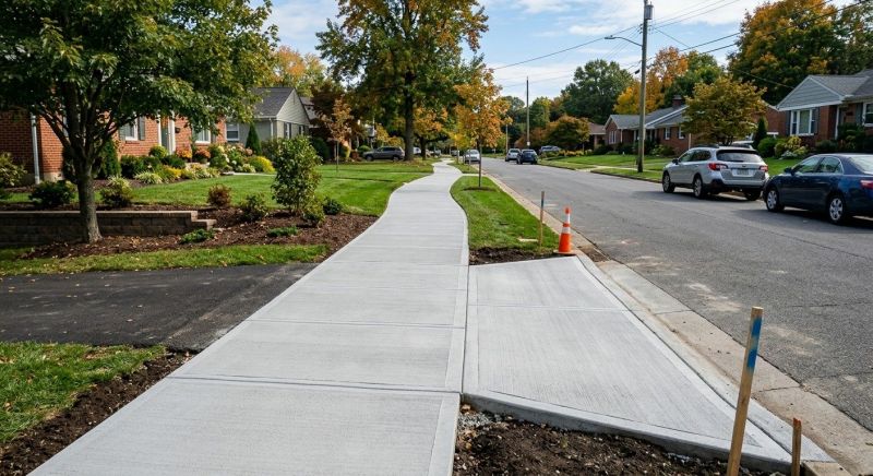 Walkway Pouring in Denver, CO